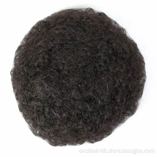 MYZYR Synthetic kinky curly high puff hairpiece hair afro updo scrunchie hair accessory chignon bun with clips in for girl and